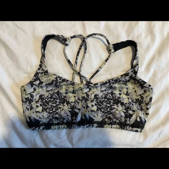 Lululemon floral bra top - Picture 1 of 2